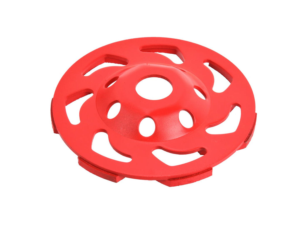 Diamond Turbo Grinding Cup Wheel, 125 mm, 5 mm, Red