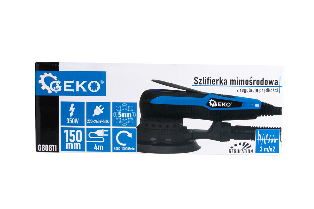 150 mm Brushless Electric Orbital Sander 350W