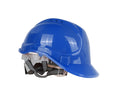 Safety Helmet with Adjustable Knob - Blue