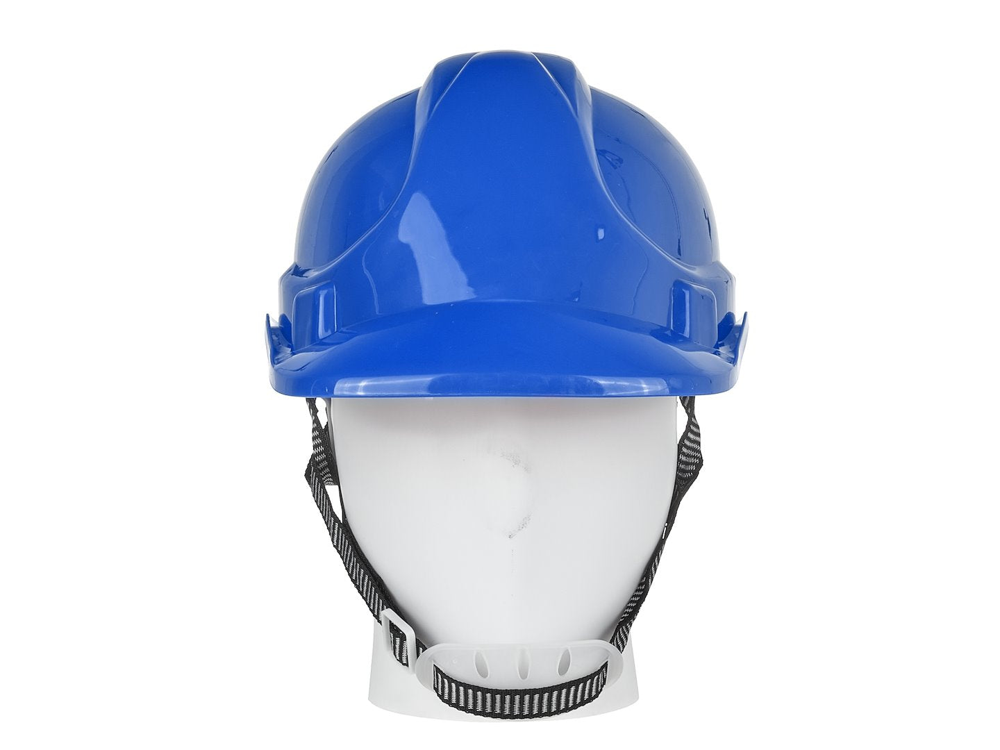Safety Helmet with Adjustable Knob - Blue