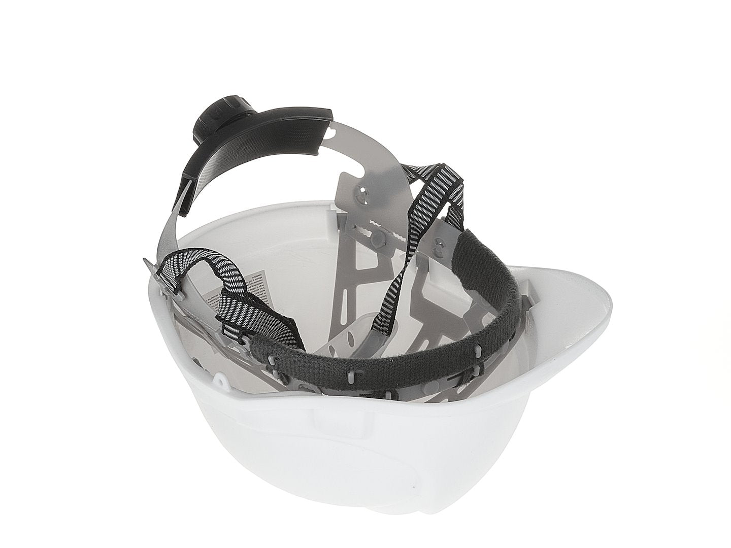 Safety Helmet with Adjustable Knob, White