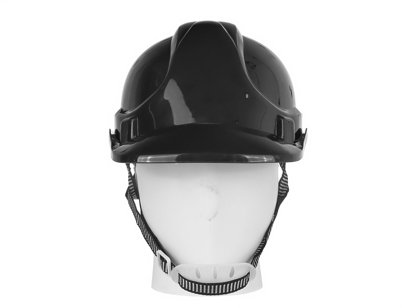 Safety Helmet with Adjustable Knob — BLACK