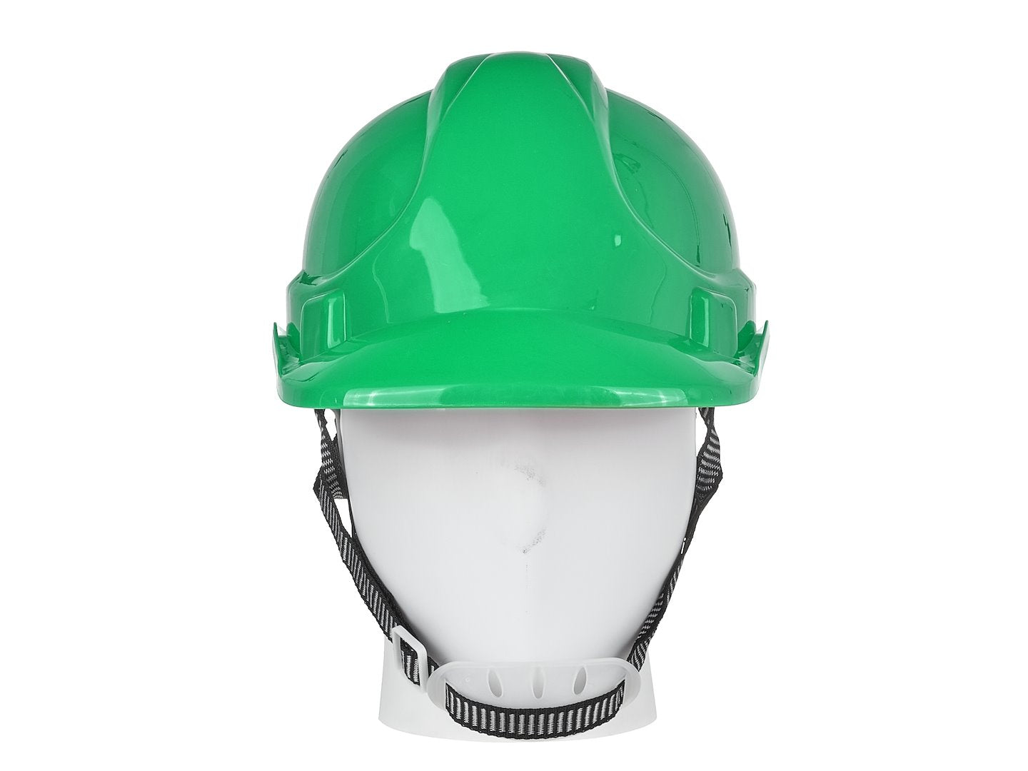 Safety Helmet with Adjustable Knob, Green