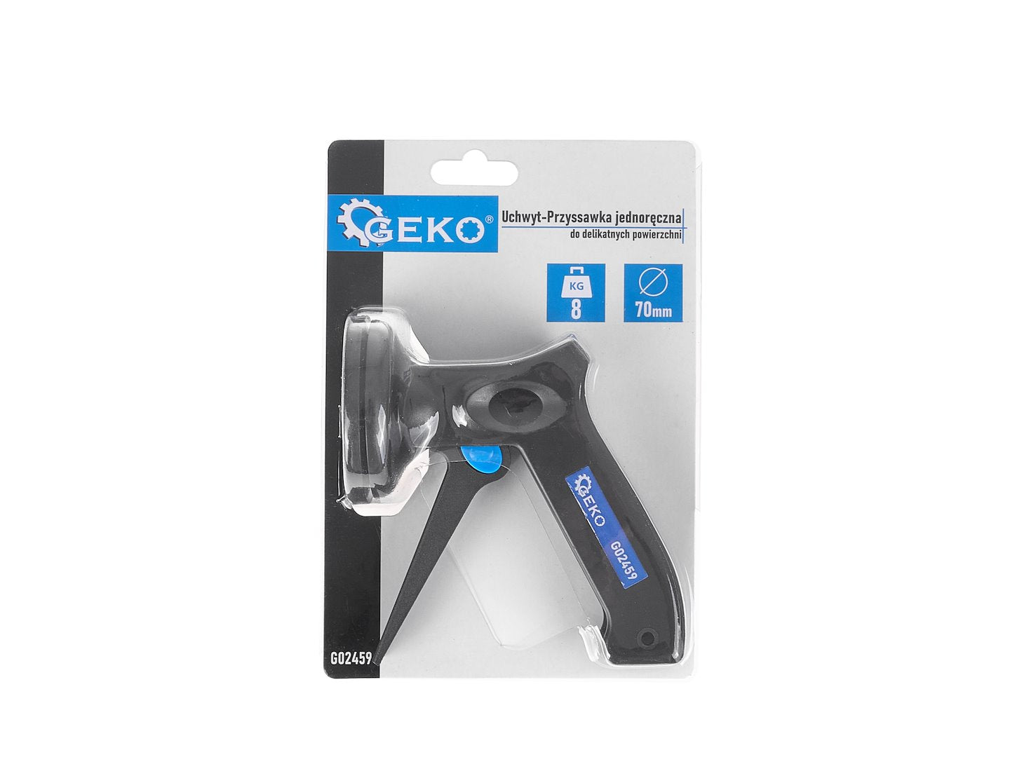 One-handed mini suction cup, 70 mm, 8 kg