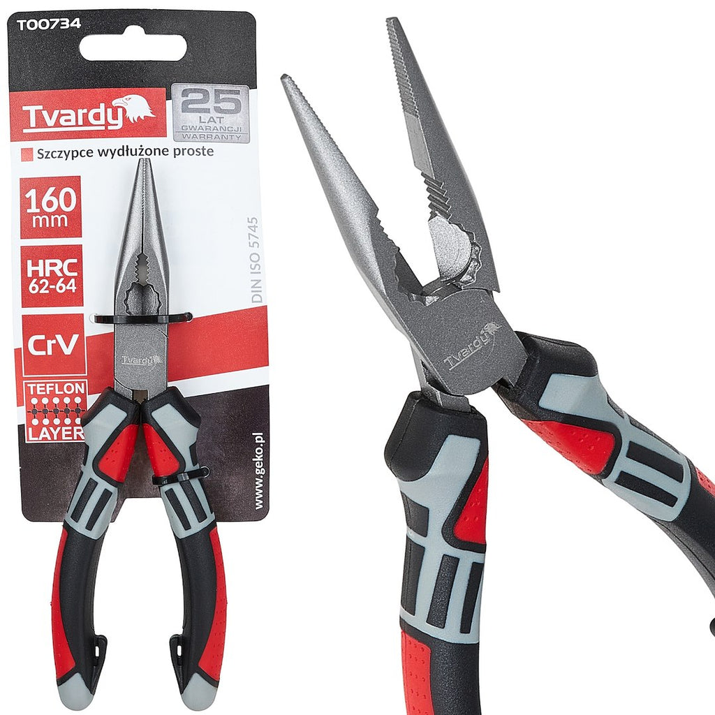 Long-nose pliers 160 mm CrV