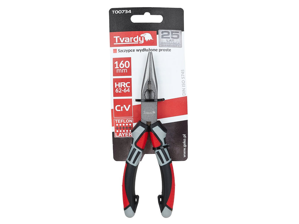 Long-nose pliers 160 mm CrV