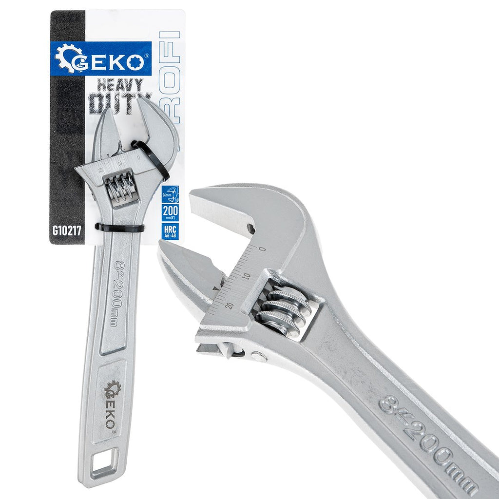 Adjustable wrench 0-26 mm 8" PROFI