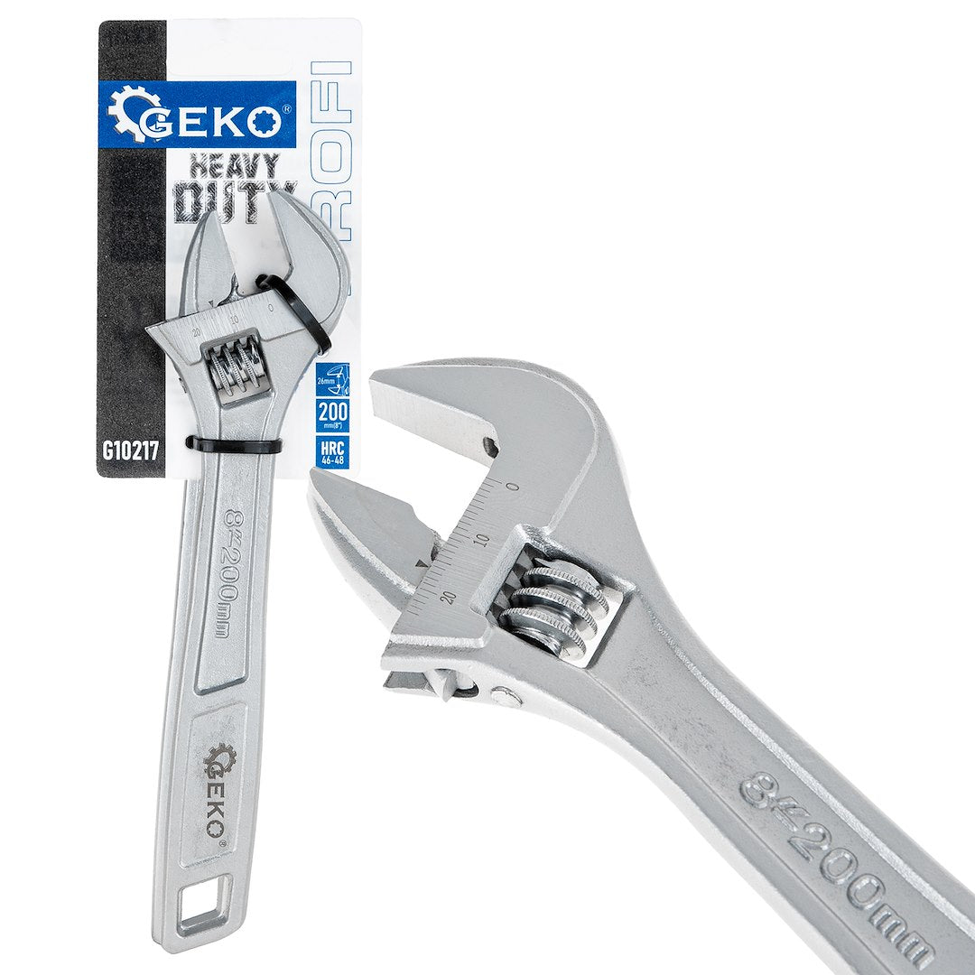 Adjustable wrench 0-26 mm 8" PROFI