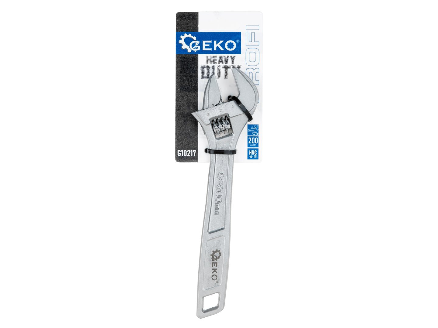 Adjustable wrench 0-26 mm 8" PROFI