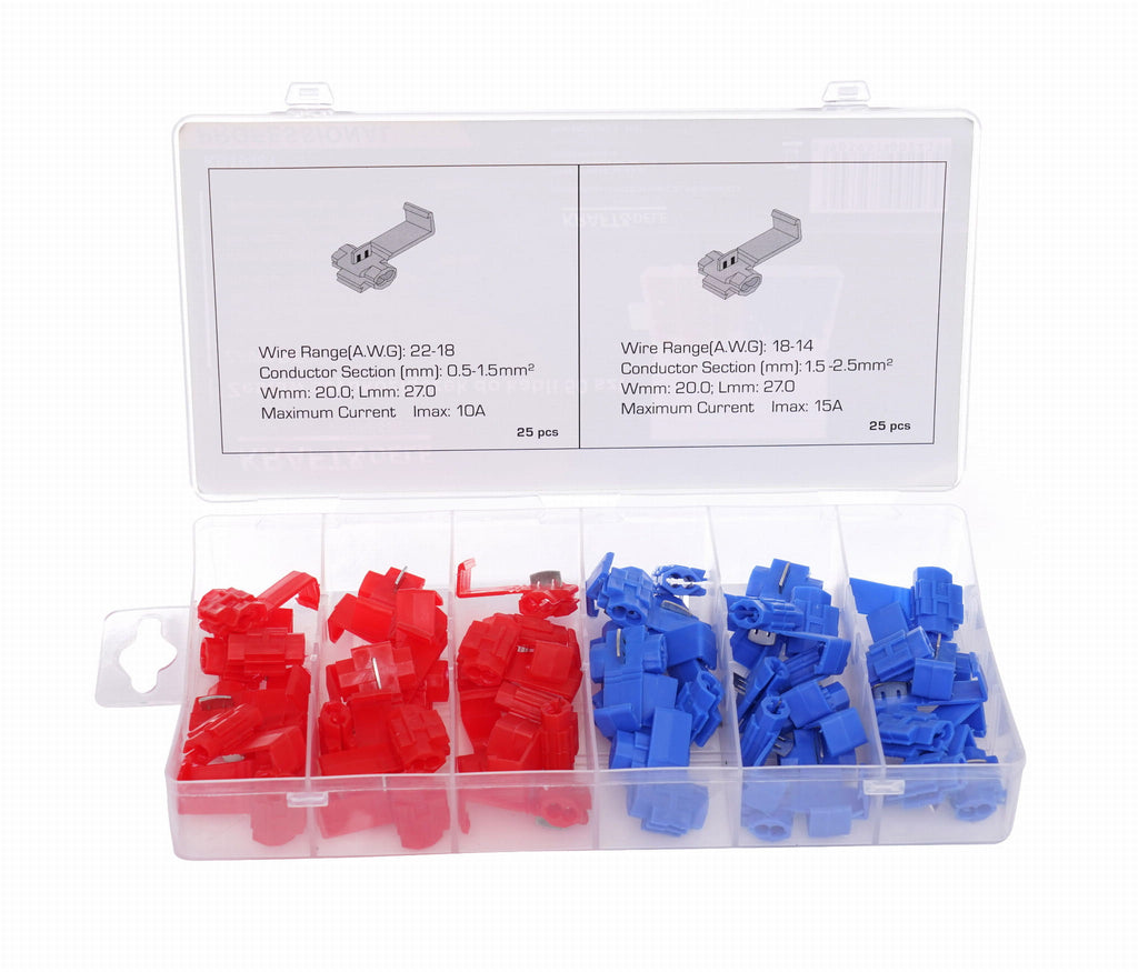Set of 50 cable quick connectors KD10481
