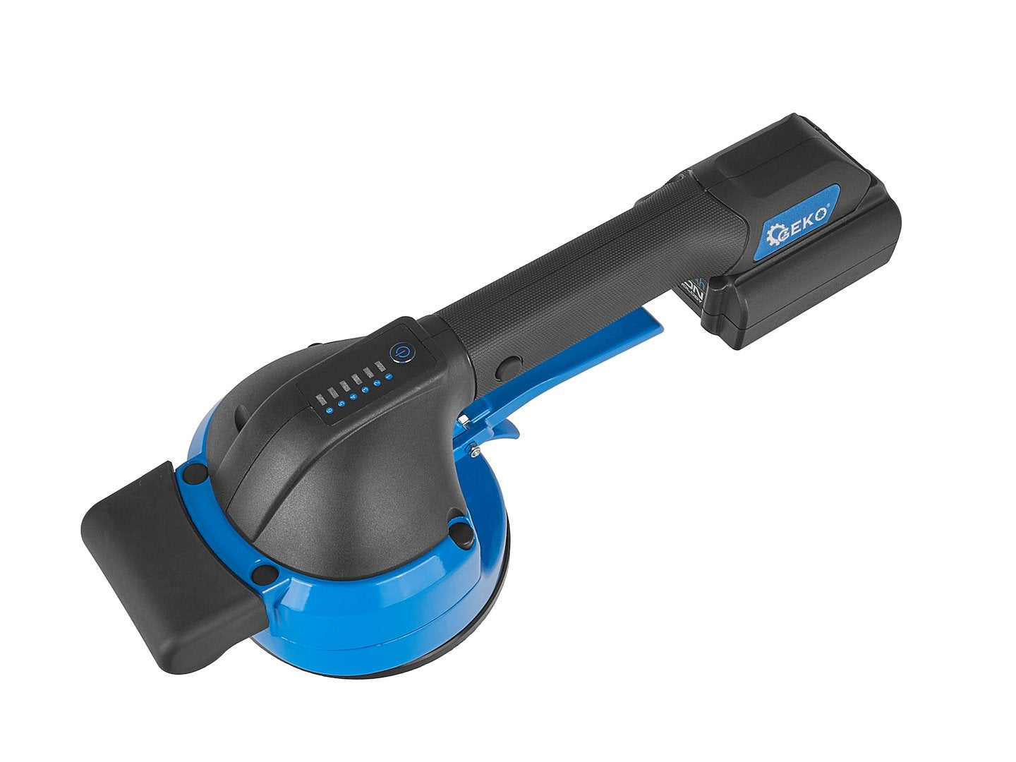 Tile Vibration Tool with Battery-Powered Vacuum Suction Cup Set