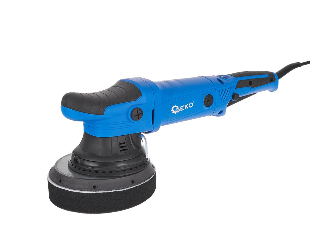 Dual Action Polisher 150 mm GEKO PREMIUM + 4 sponges set