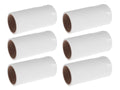 6 pcs set of lint roller refills, 10 cm, 60 sheets