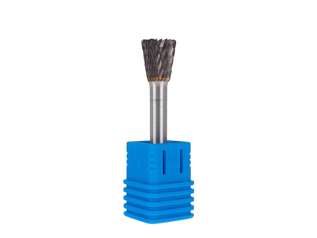 Inverted conical-shank milling cutter 6 mm (tungsten carbide 12x12 mm)