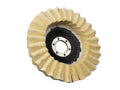 White Wool Flap Wheel 125mm