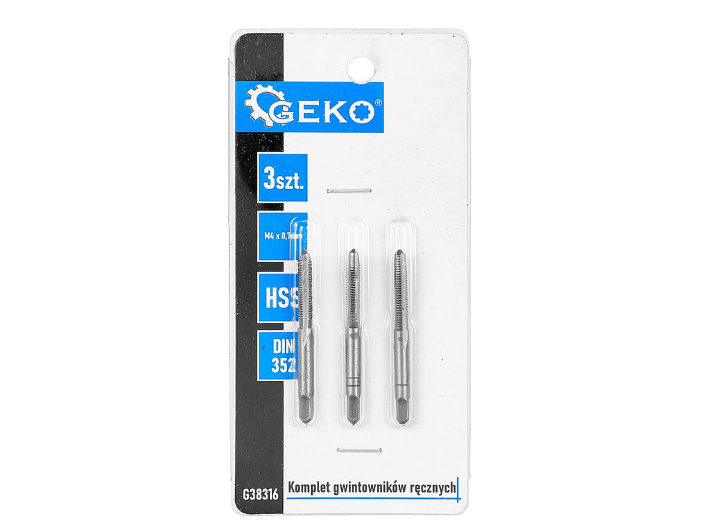 Taps (3 pcs set) M4x0.7mm