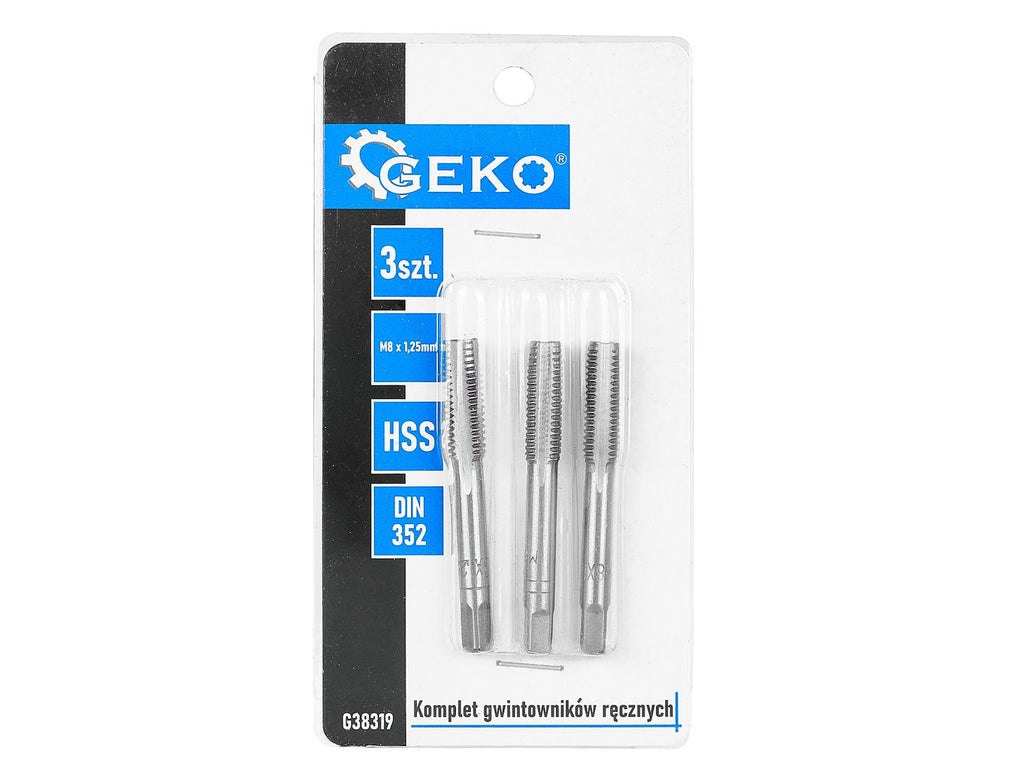 Taps (3 pcs set) M8x1.25mm