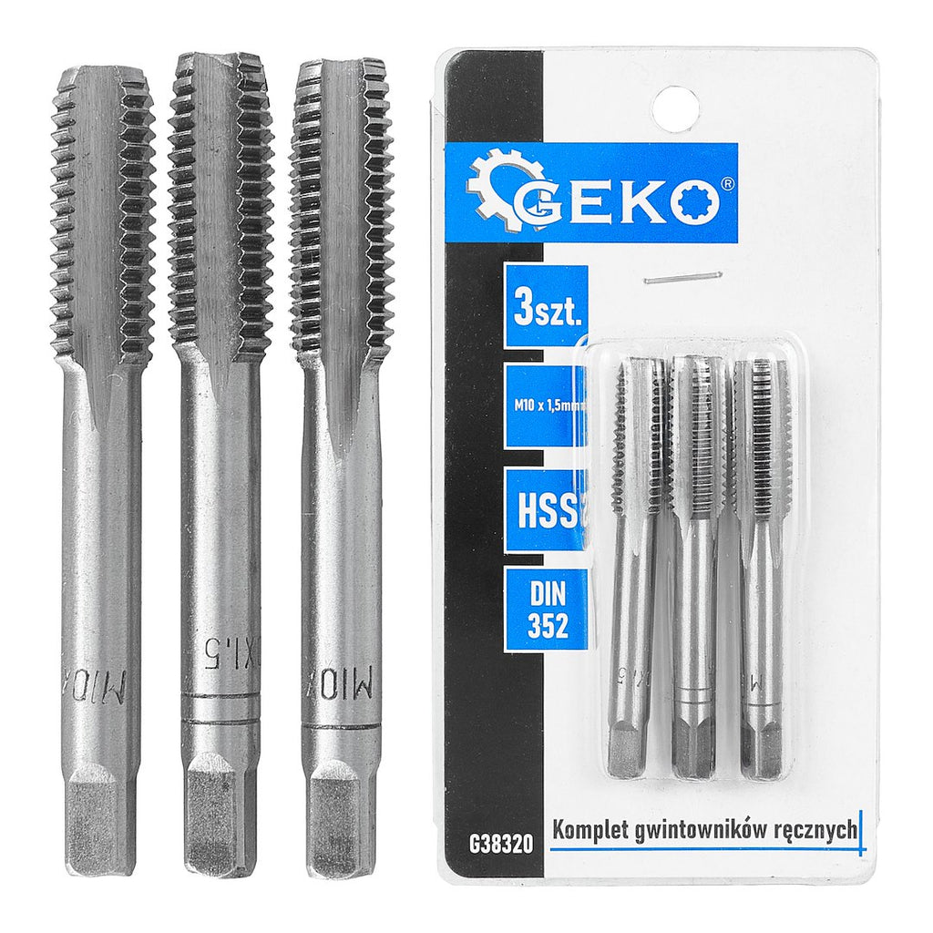 Taps (3pcs sets) M10x1,5mm