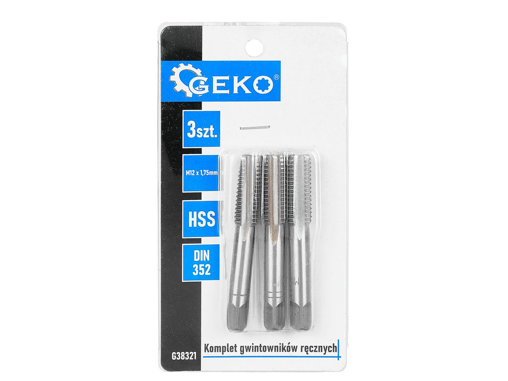Taps (3pcs sets) M12x1,75mm