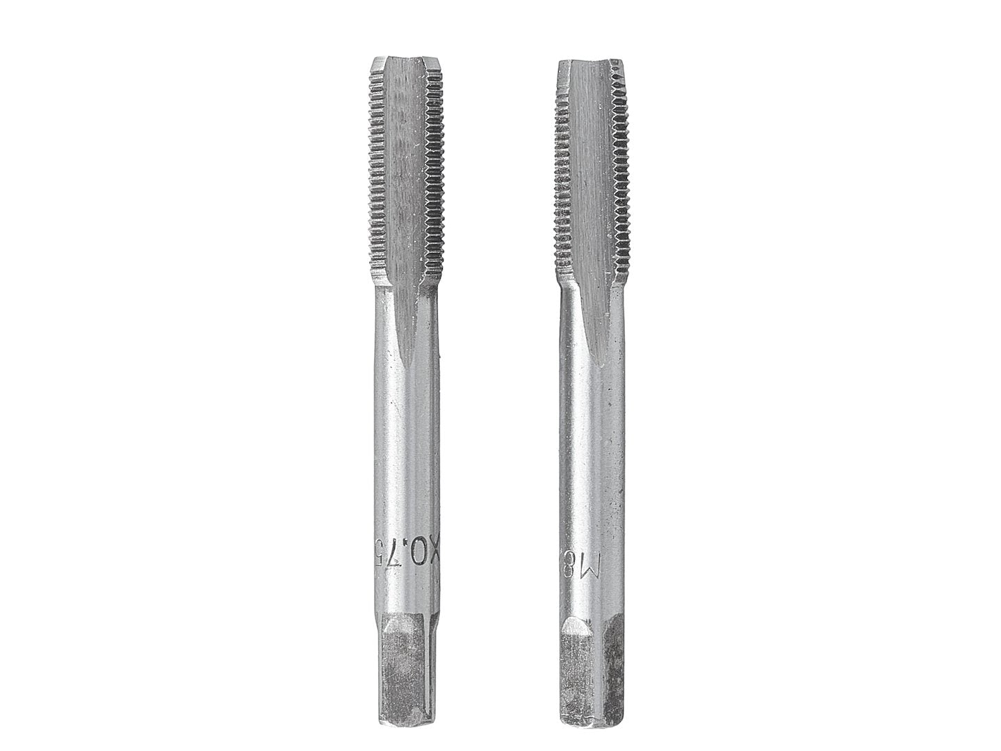 Fine thread taps (2pcs sets) M8x0,75mm