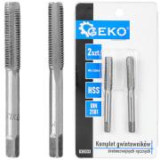 Fine thread taps (2pcs sets) M8x1,0mm
