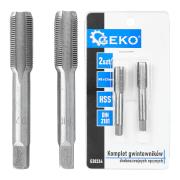 Fine thread taps (2pcs sets) M10x0,75mm