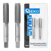 Fine thread taps (2pcs sets) M10x1,0mm