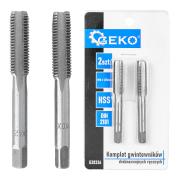 Fine-thread taps (2-piece set) M10x1.25mm