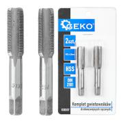 Fine thread taps (2 pcs) M12x1.0 mm