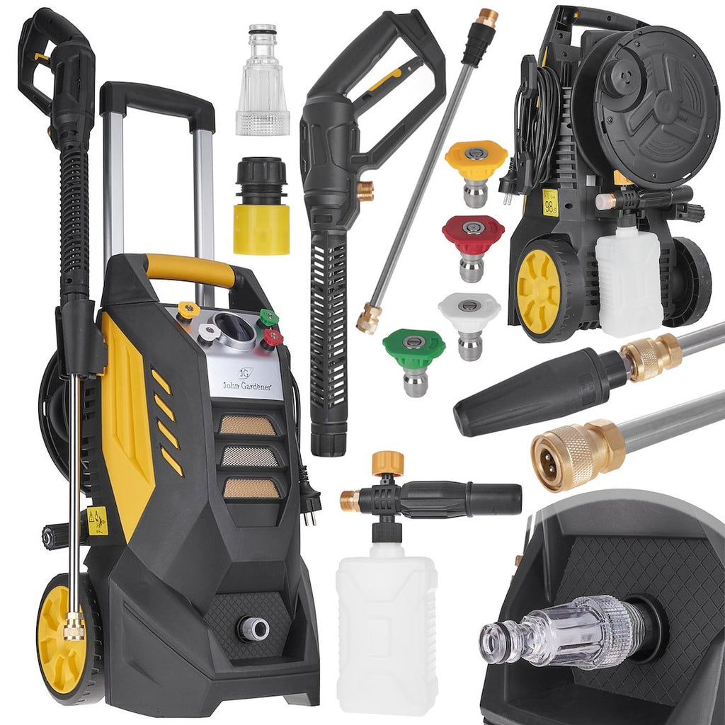 Pressure Washing Machine with Accessories JG 130/195 BAR 2500W