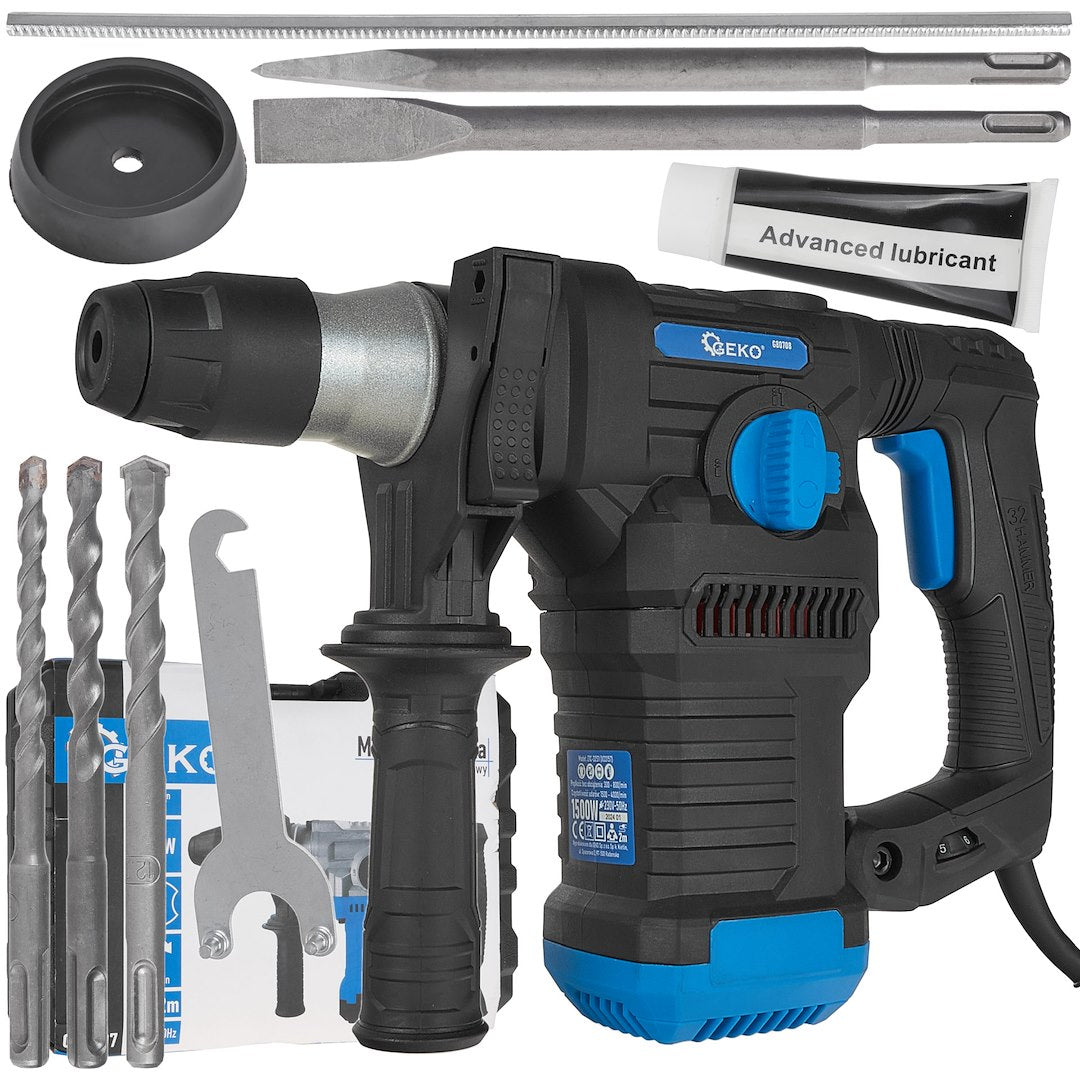 Rotary Hammer 1500W 6J SDS+