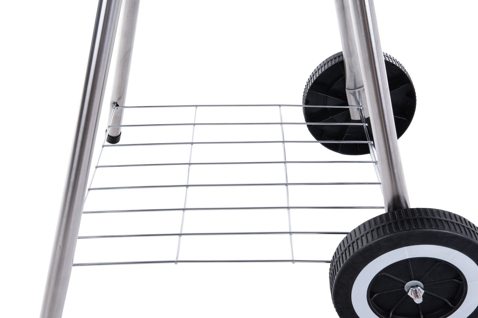 Round charcoal grill with cover - grate diameter 39 cm