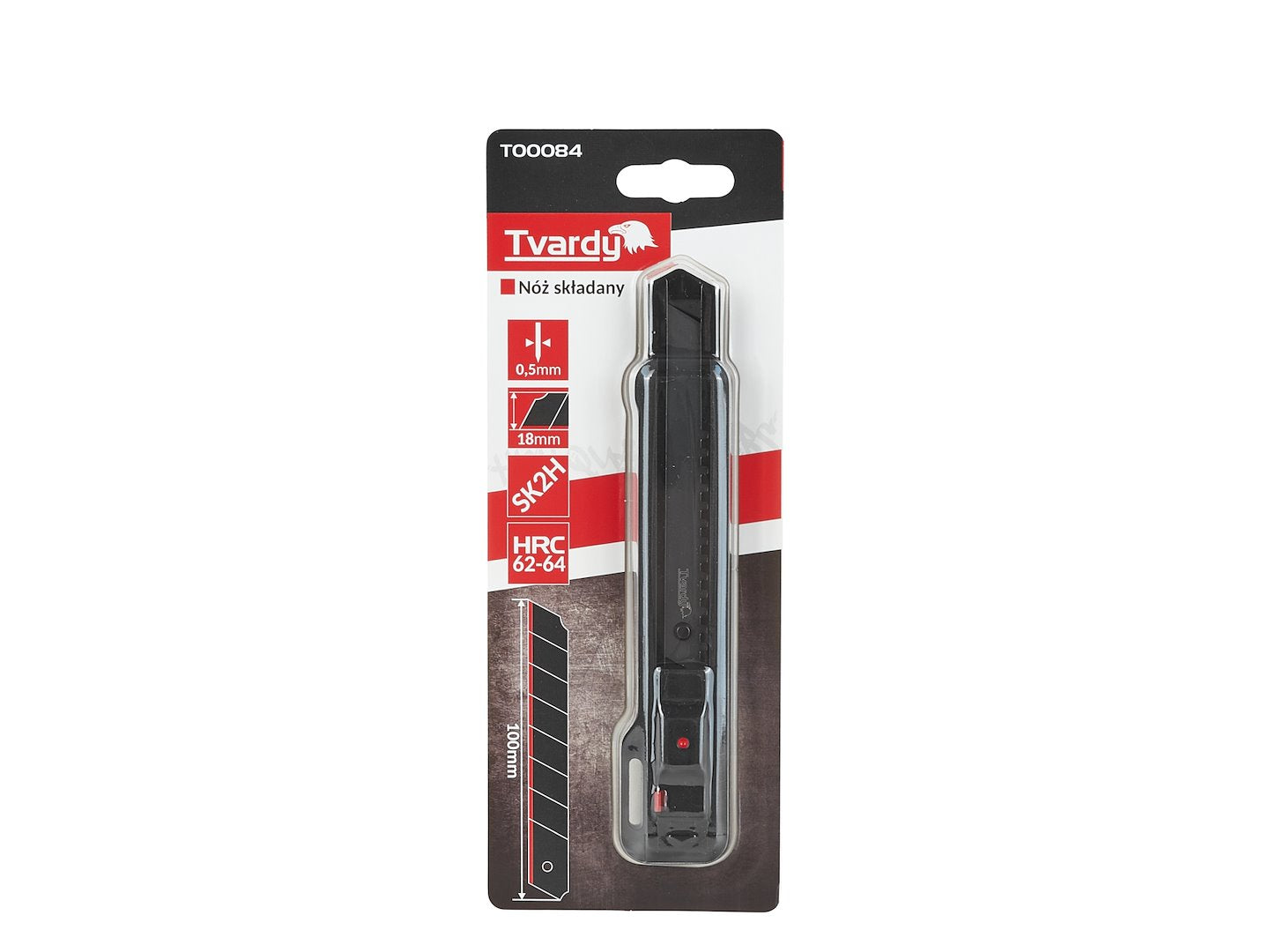 Utility knife 100 x 18 x 0.5 mm EASYGRIP SK2H