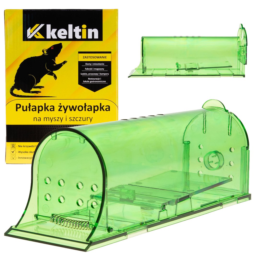 2 pcs humane live-catch mouse trap
