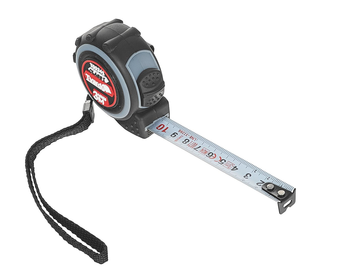 Double-sided Nylon Measuring Tape 3 m / 16 mm Class I
