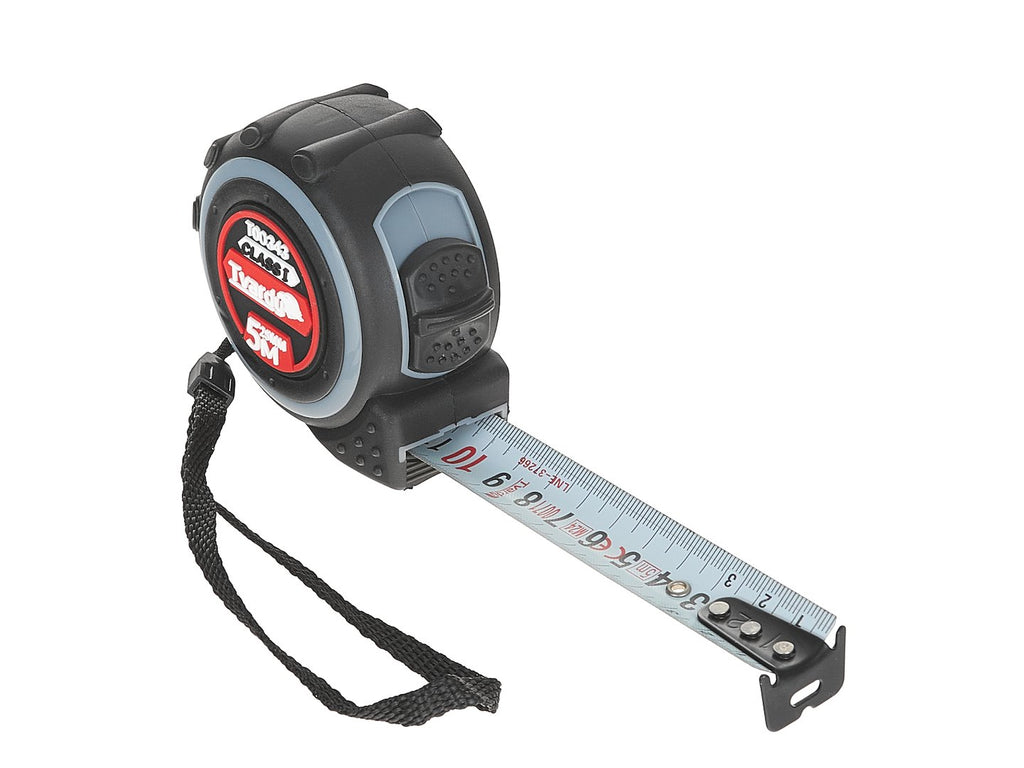 Double-sided nylon measuring tape 5m/25mm Class I