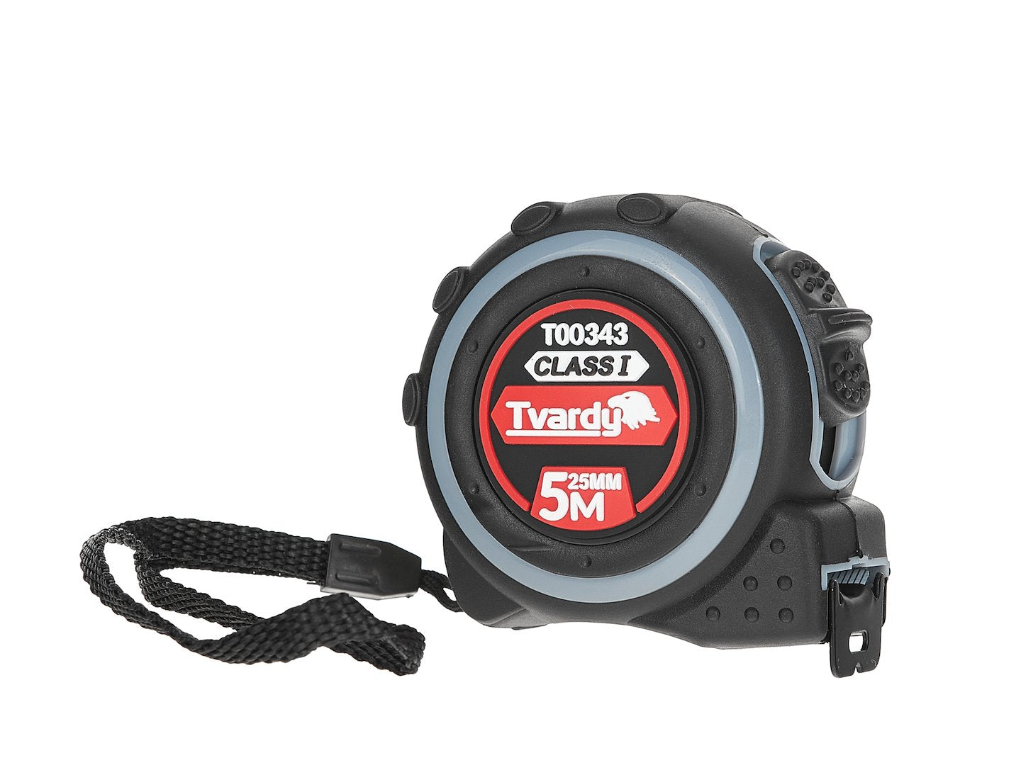 Double-sided nylon measuring tape 5m/25mm Class I
