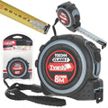 Double-sided nylon measuring tape 8m/25mm Class I