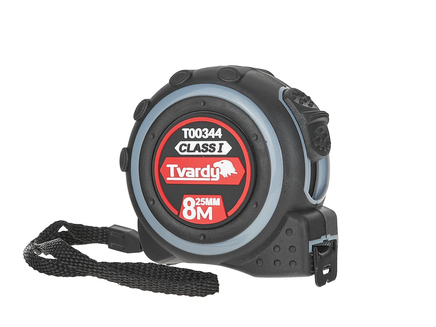 Double-sided nylon measuring tape 8m/25mm Class I