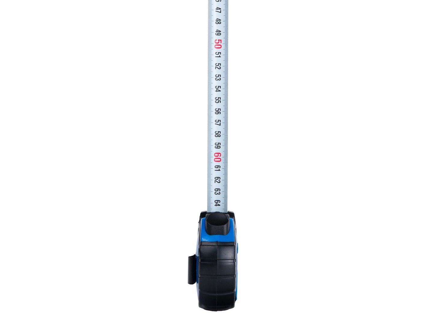 Double-sided nylon measuring tape with auto-stop, 5 m/19 mm, Class I — display box – Pack of 12