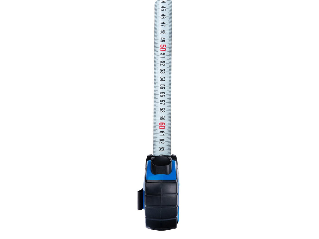 Double-sided nylon tape measure with auto-stop 8 m / 25 mm Class I – display box – Pack of 6