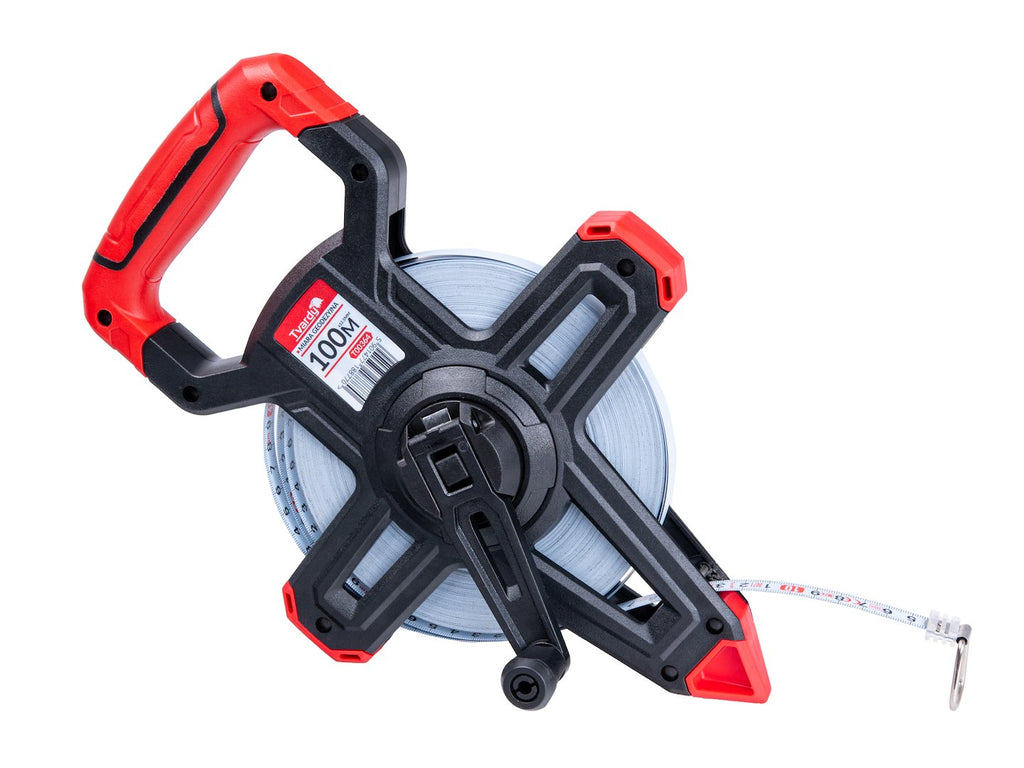 Open-frame surveyor's tape 100 m
