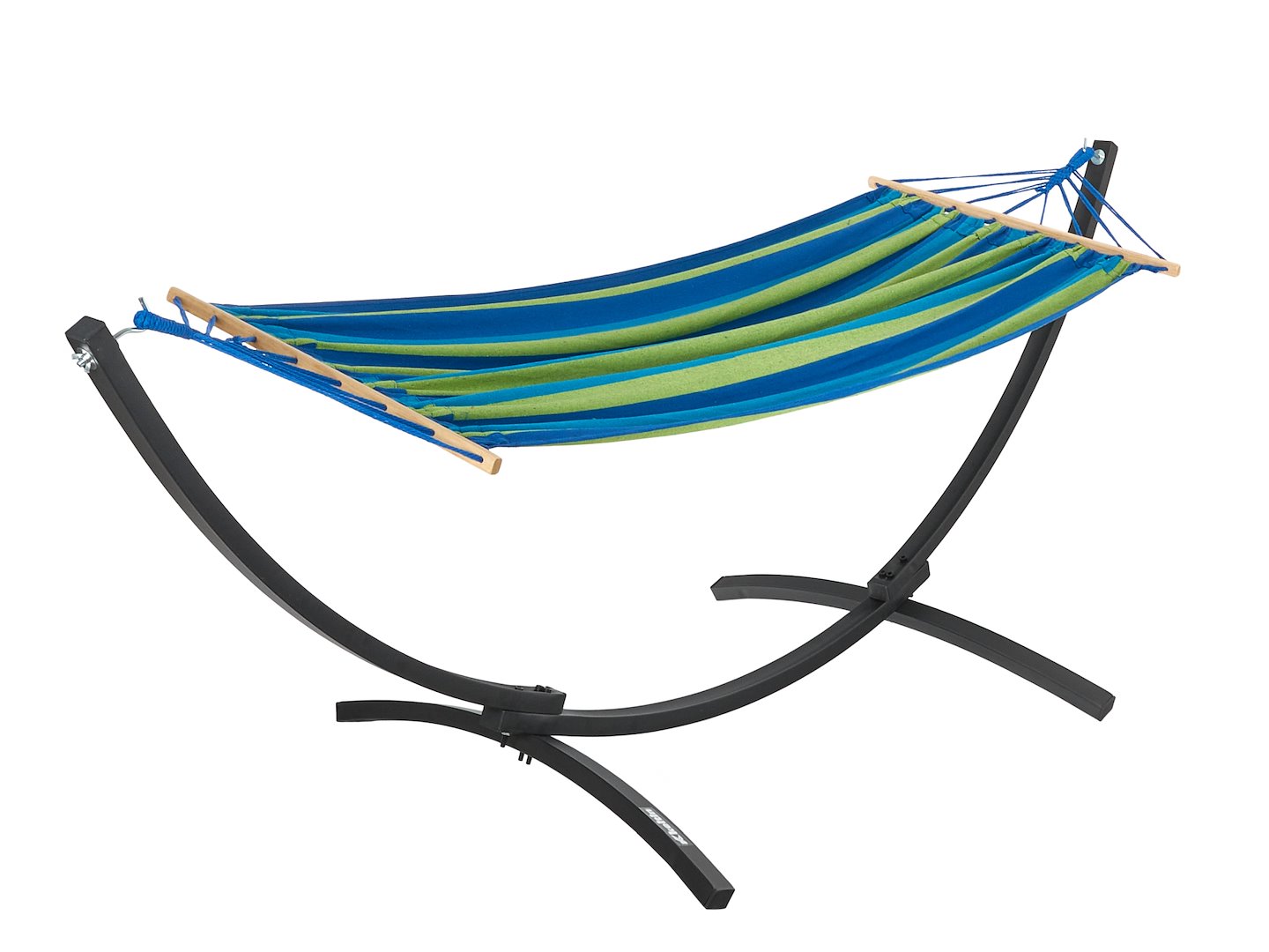 Garden hammock with frame, 200 x 100 cm, 200 kg
