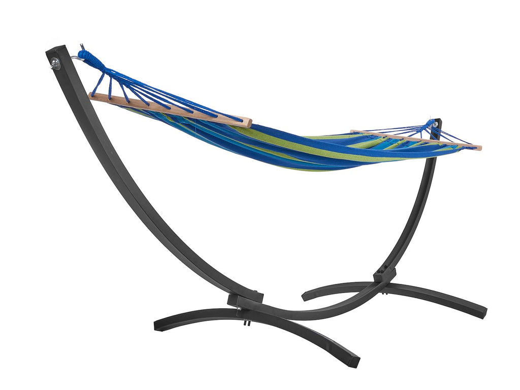 Garden hammock with frame, 200 x 100 cm, 200 kg