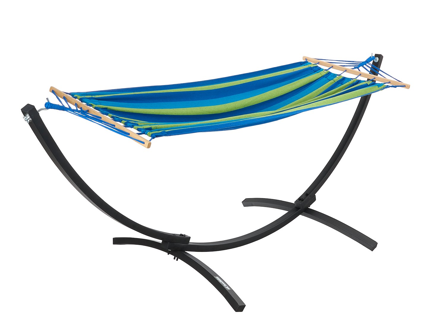 Garden hammock with frame, 200 x 100 cm, 200 kg