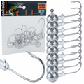 Set of 10 Hokkaido Jig Heads Size 1/0 10g (Price per Head)