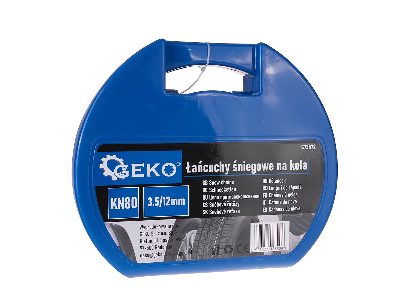KN80 Snow Chains 3.5/12 mm