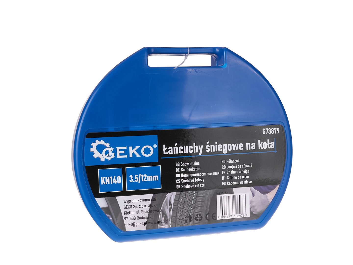 KN140 Snow Chains 3.5/12 mm