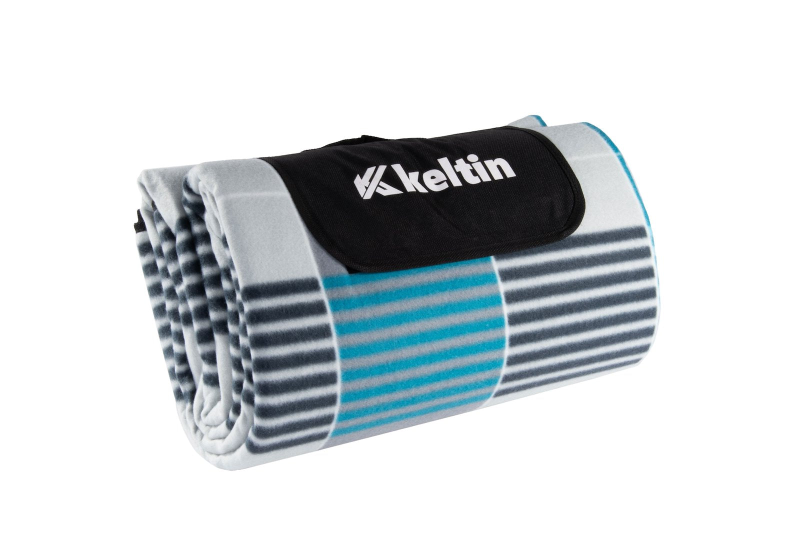 Insulated Beach Blanket 200 x 200 (Gray & Blue)