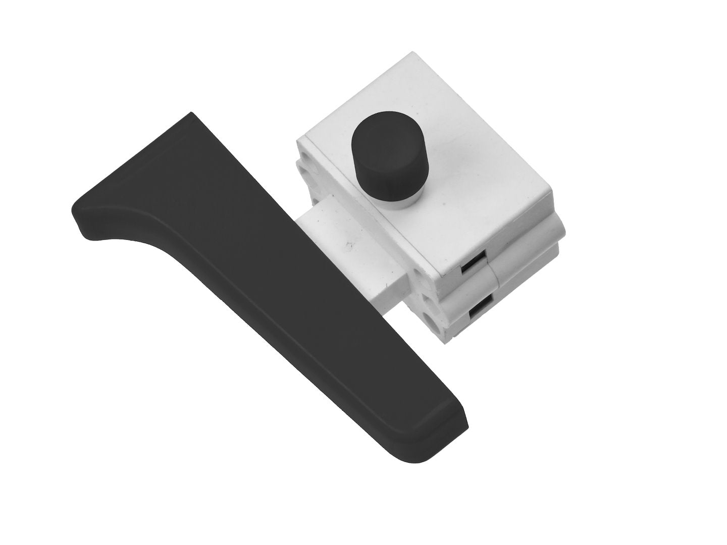 Push-button switch for Karaś 230 grinder with lock in the ON position
